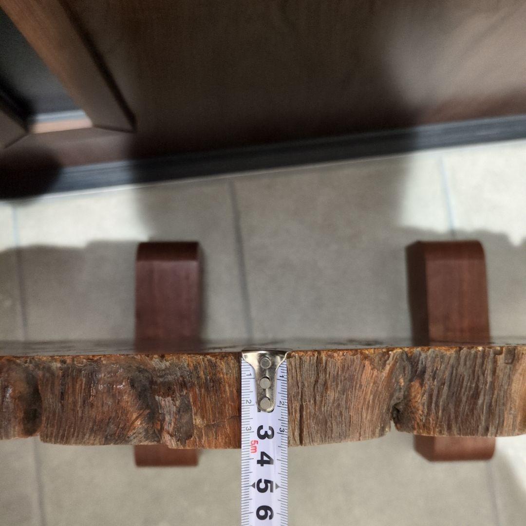 【希少】アンティーク　一枚板　衝立　オブジェ