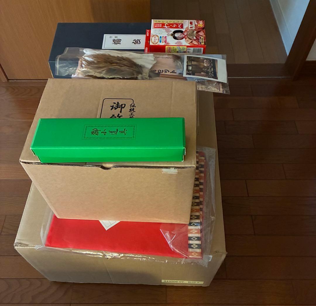 定価20万・大型　碧南人形 平安天鳳作最高級京六番親王飾り桐箱入 送料込み予定