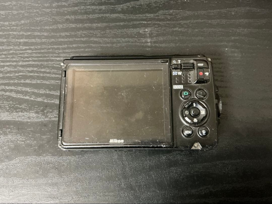【ジャンク品本体のみ】NikonCOOLPIXW300イエロー防水カメラ4K対応