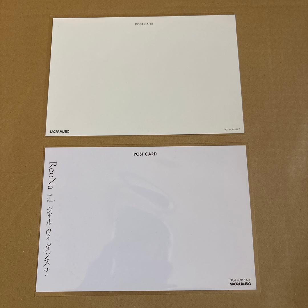 ReoNa 直筆サイン ポストカード 2枚セット 猫 グッズ レオナ