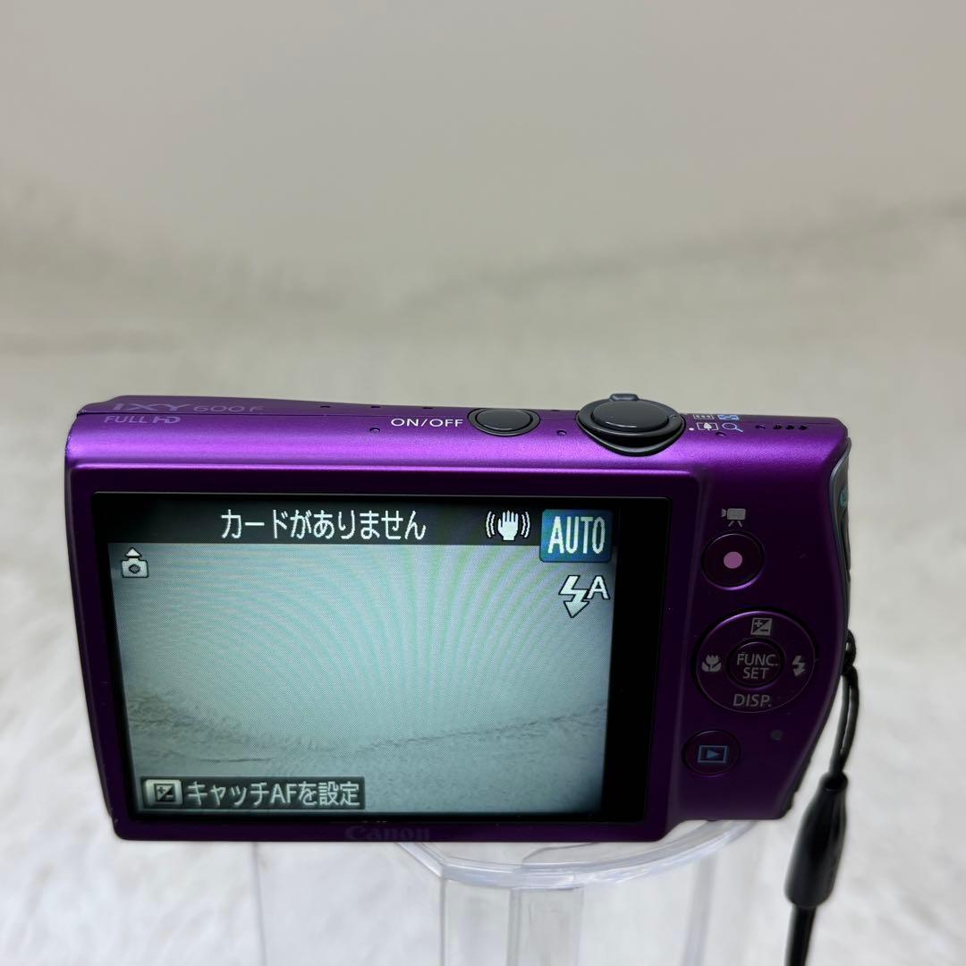 Canon カメラ　IXY 600F PC1676 充電器　箱　コンデジ　動作品
