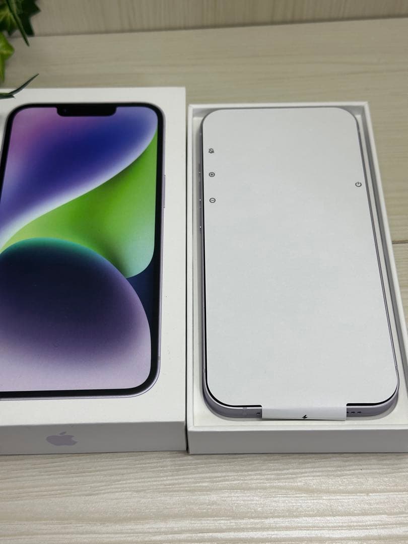 ✅✨新品級・100％✨iPhone 14 128GB❣️パープル