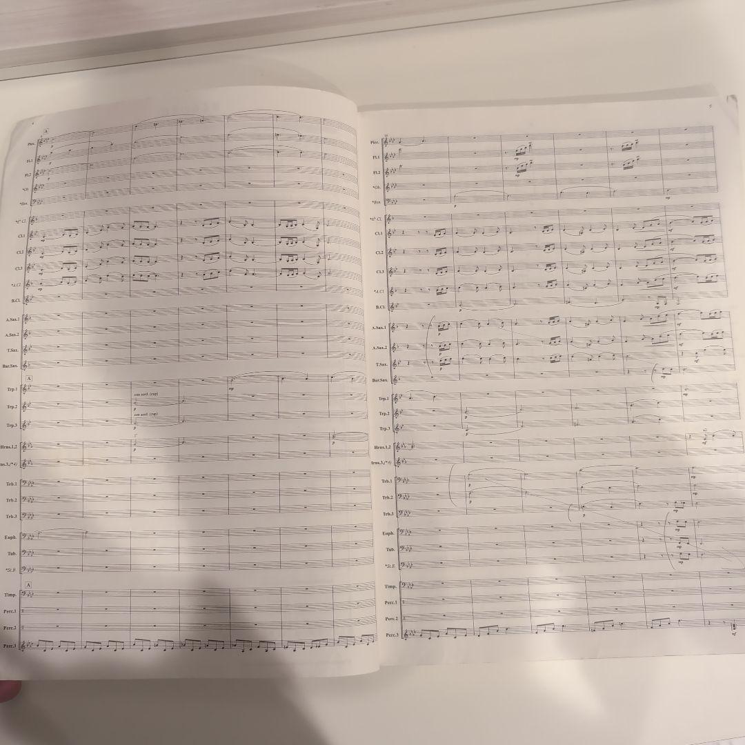 2012 年度　全日本吹奏楽コンクール　フルスコア集