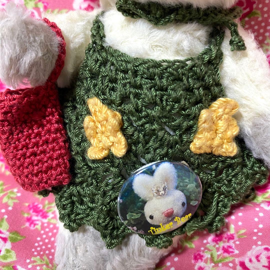 kamo加茂美智子　作家ぬいぐるみ　作家テディベア　ひつじ