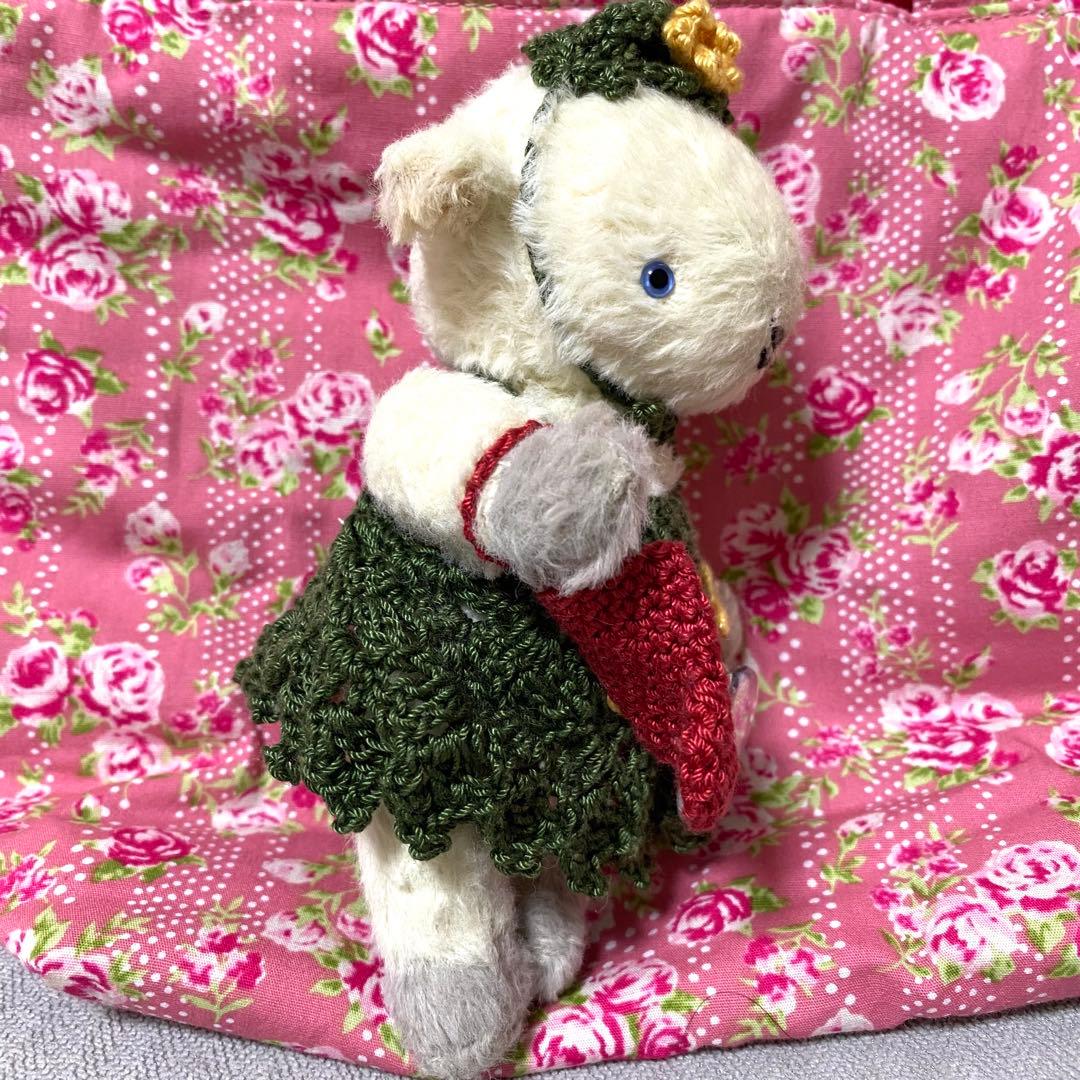 kamo加茂美智子　作家ぬいぐるみ　作家テディベア　ひつじ