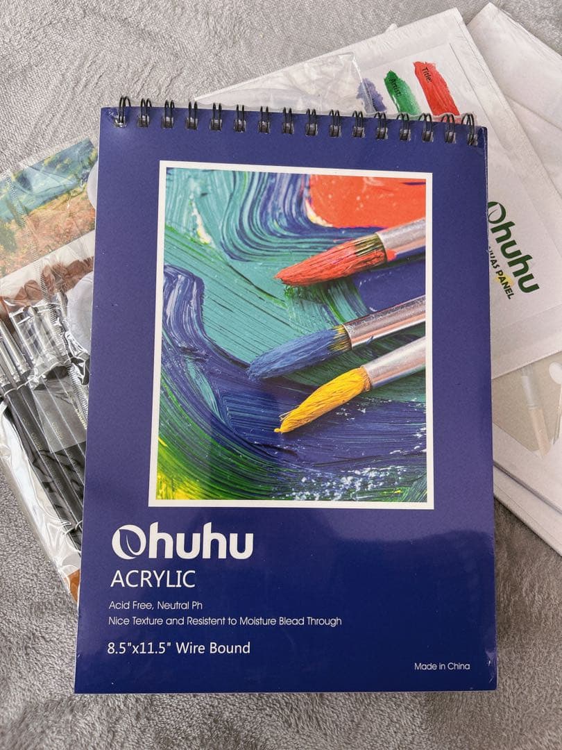 ✨アクリル絵の具 78点セット 画材 絵具 絵画 絵の具セット