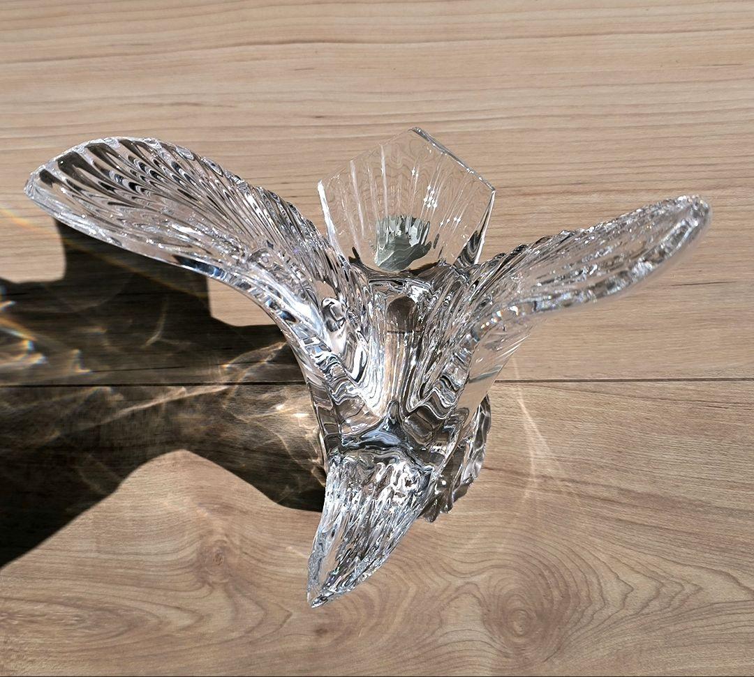 ウォーターフォード クリスタルガラス 鷲 鷹イーグル 置物