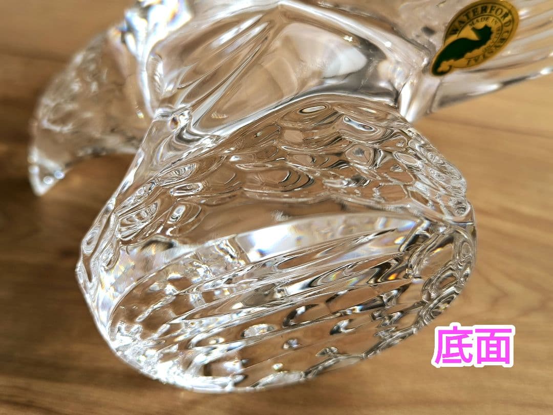 ウォーターフォード クリスタルガラス 鷲 鷹イーグル 置物