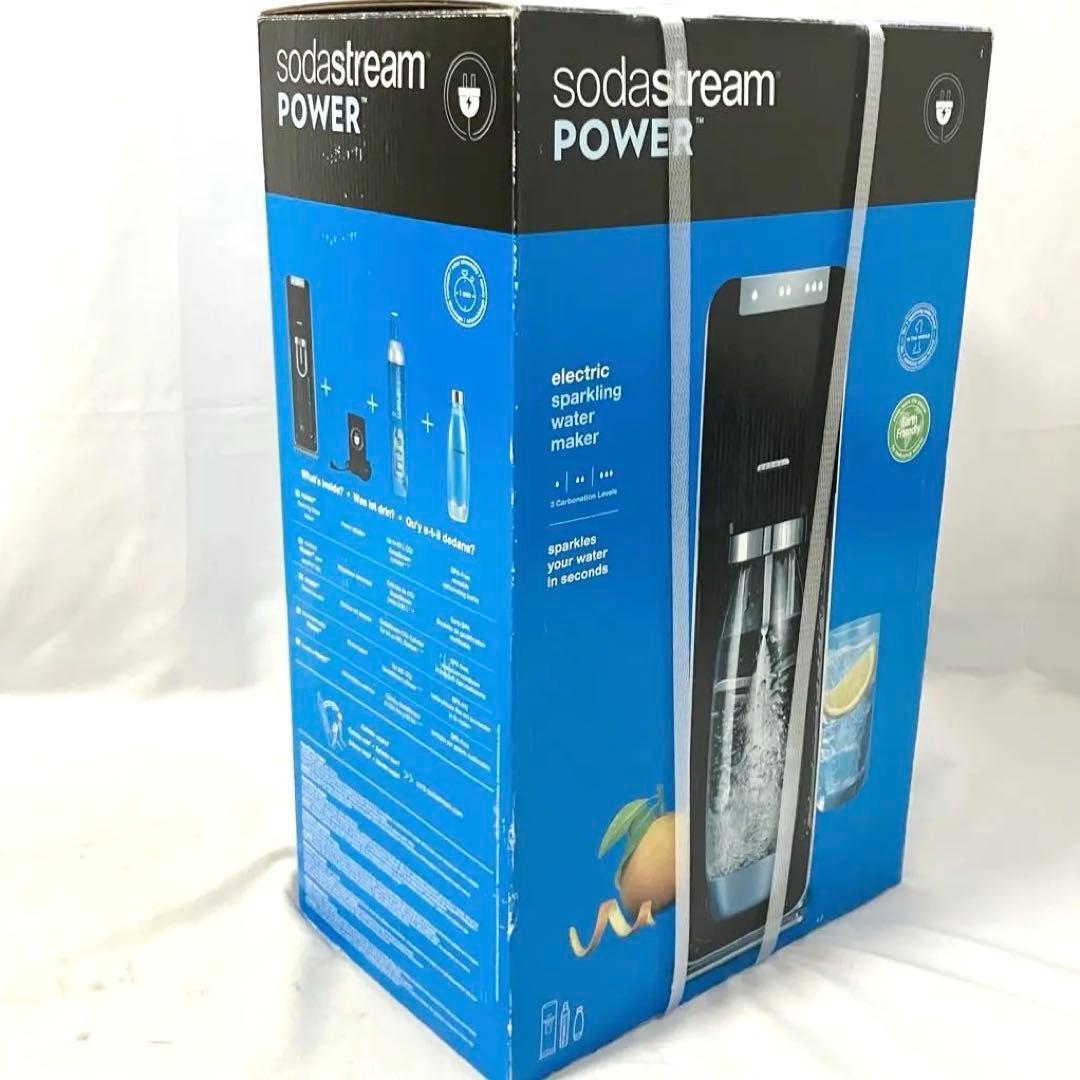 【新品】 ソーダストリーム パワー スターターキット 全自動モデル ブラック