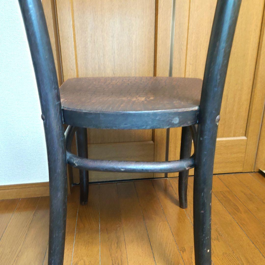 154状態良好】英国製　アンティーク　ベントウッドチェア　　クロコ　クロコダイル