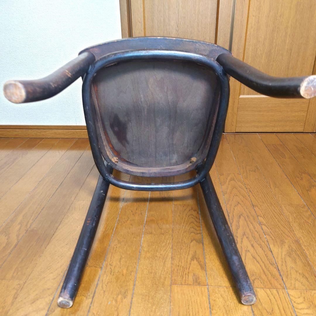 154状態良好】英国製　アンティーク　ベントウッドチェア　　クロコ　クロコダイル