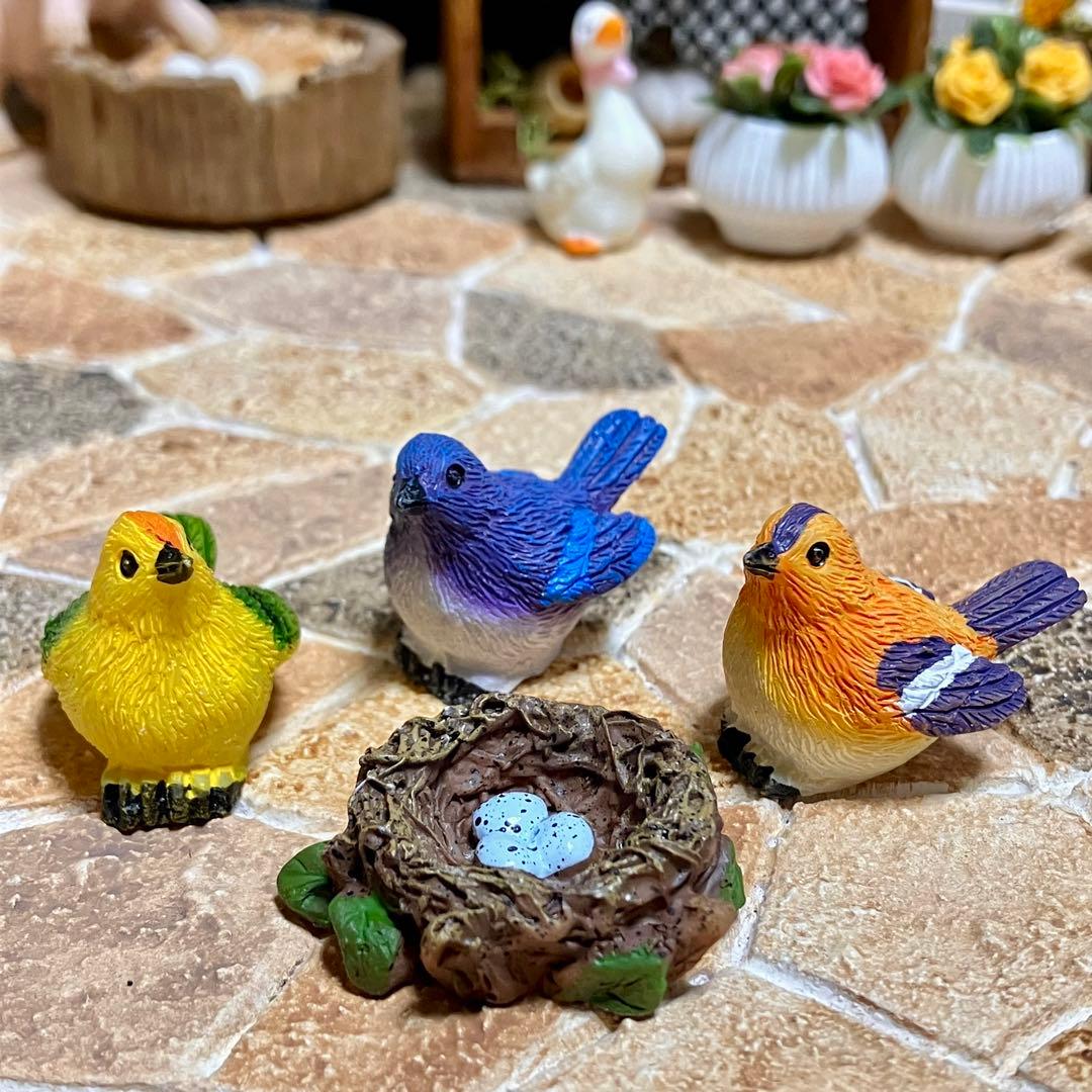 専用ページ　ミニチュアキッチン雑貨、鳥