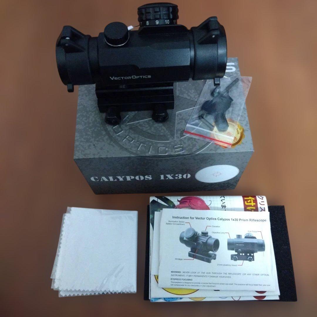 VectorOptics Calypos 1×30 等倍プリズムサイト