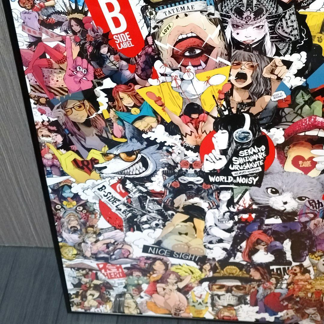 【額付き】B-SIDELABEL jbstyle作画 A1ポスター アート