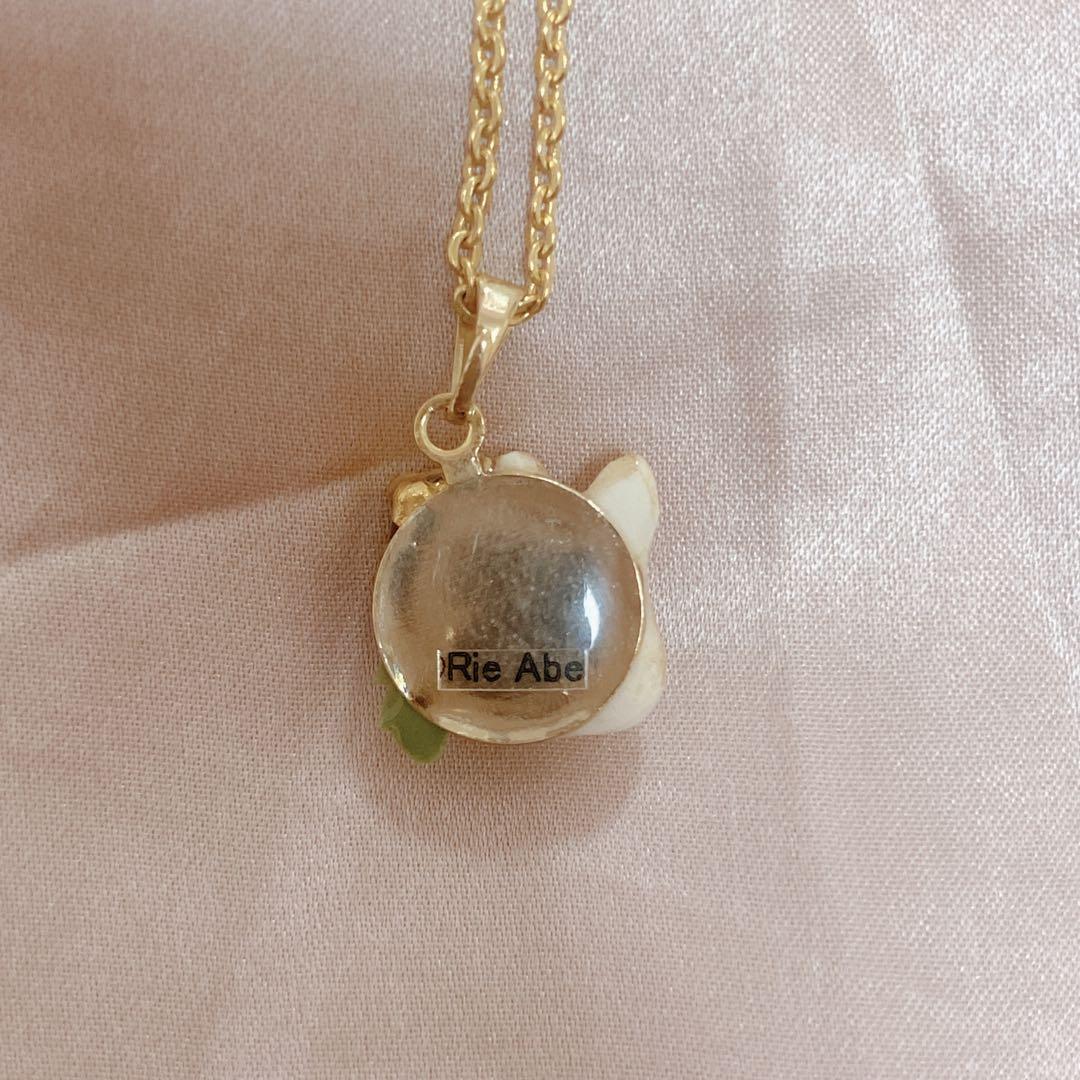 【限定お値下げ】うさぎチャーム・ネックレスセット【Rie様のハンドメイド作品】