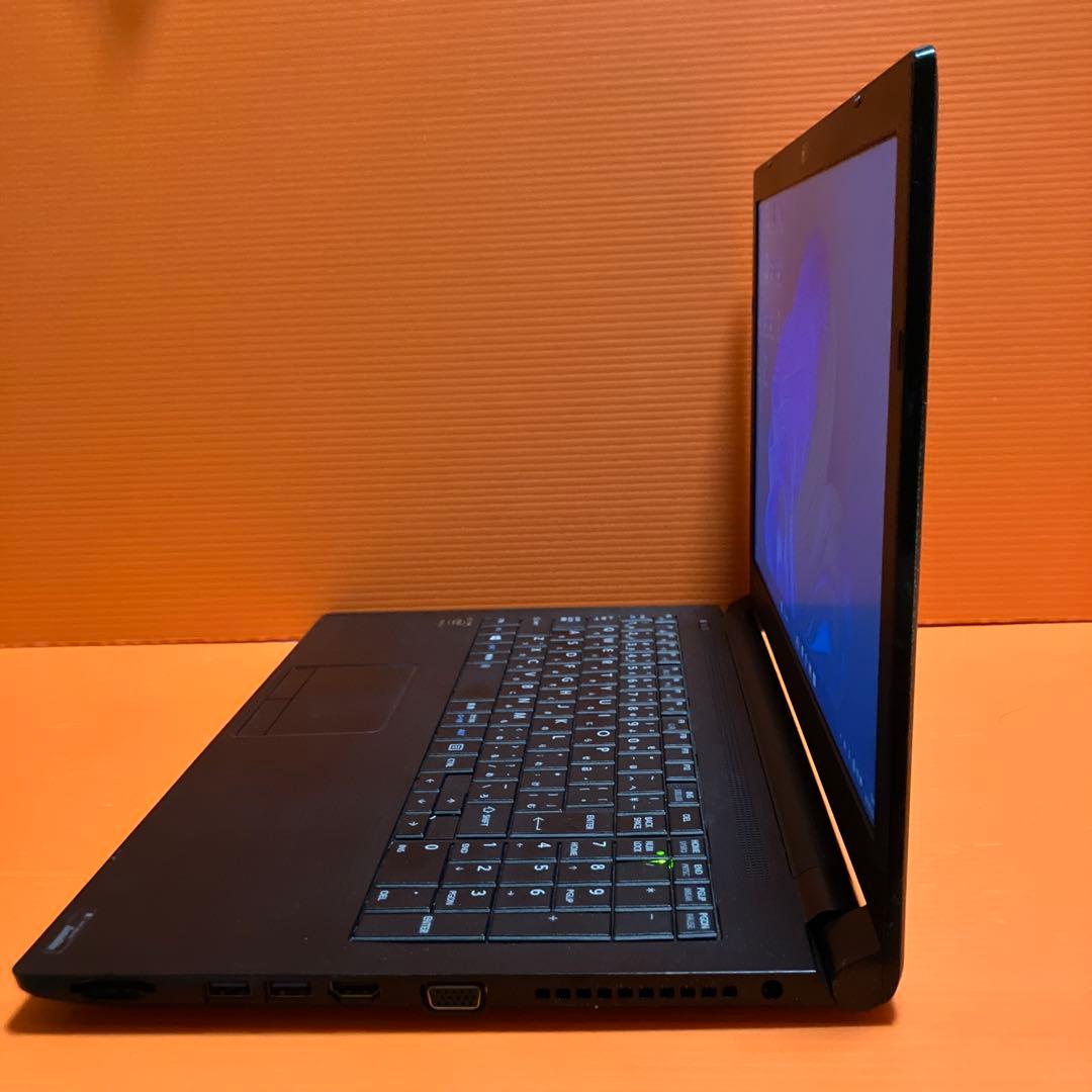 東芝Windows11ノートパソコンcore i5薄型Office付きSSD本体