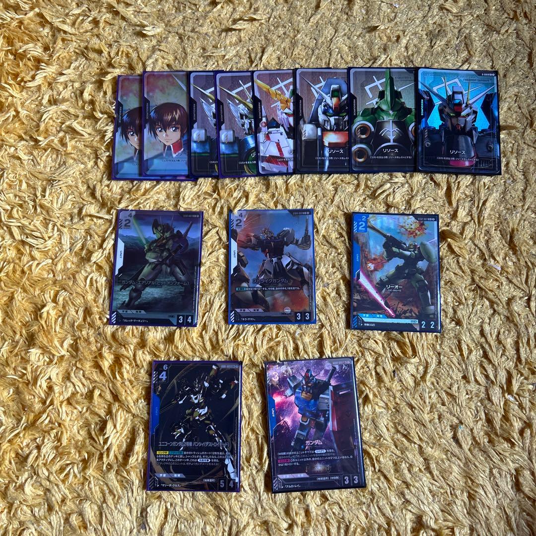 ガンダムカードゲーム GCG 引退品 まとめ売り パーツ