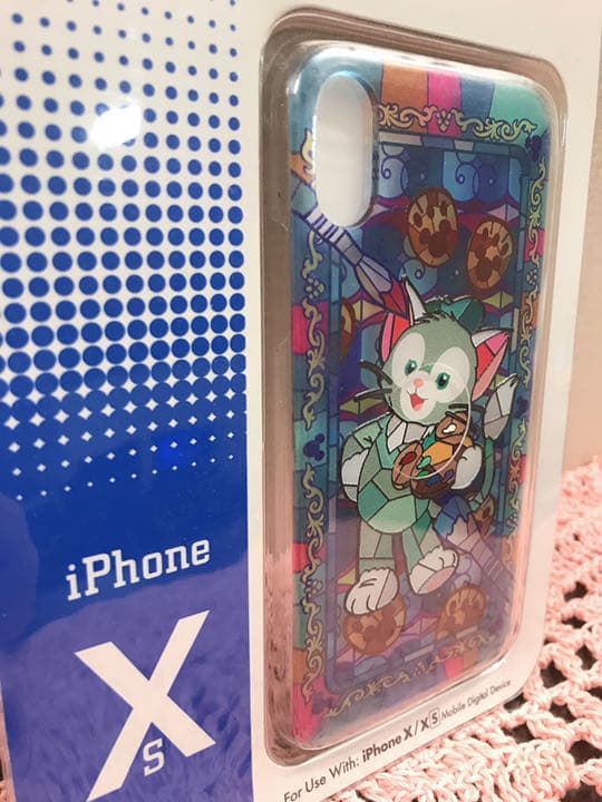 iPhoneXS 香港ディズニー スマホケース ジェラトーニ ダッフィーフレンズ