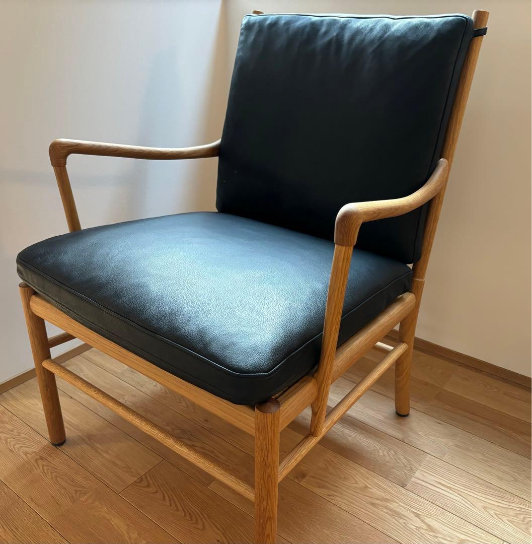 OW149 コロニアルチェア オーク材 オイル仕上げ THOR301