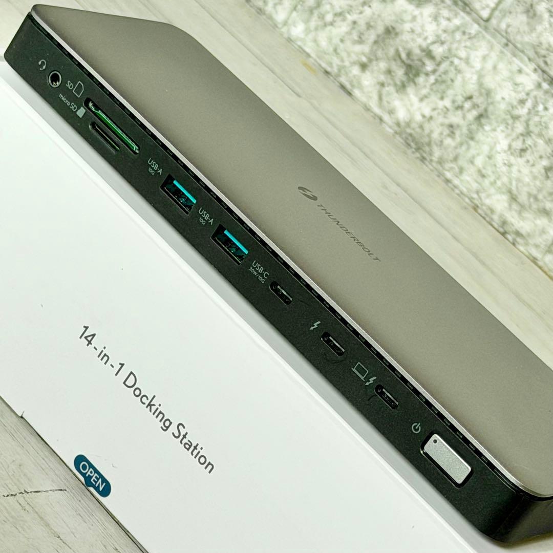 ELECOM DST-W13 Thunderbolt 4対応ドッキングシステム