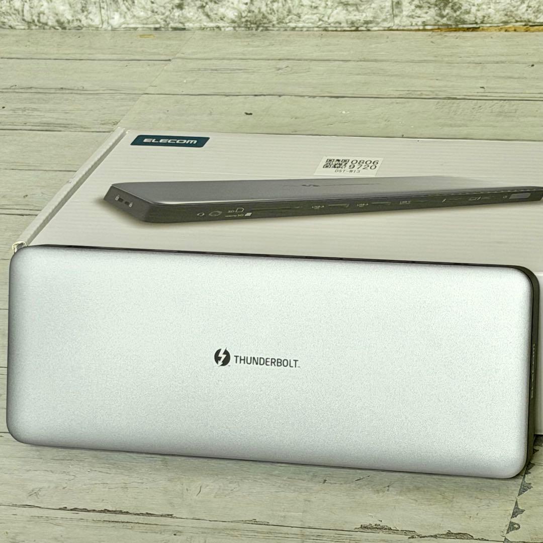 ELECOM DST-W13 Thunderbolt 4対応ドッキングシステム