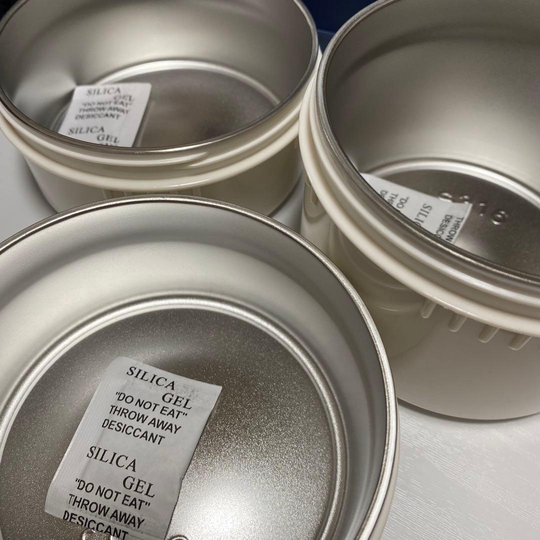 【新品未使用】BOAONI ネイビー 保温保冷弁当箱 3個セット 海外ブランド