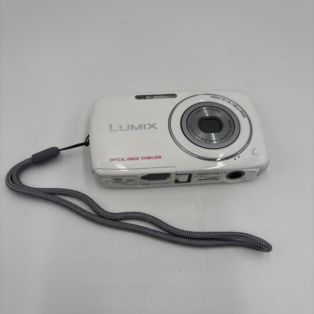 美品 Panasonic LUMIX DMC-S1 ホワイト