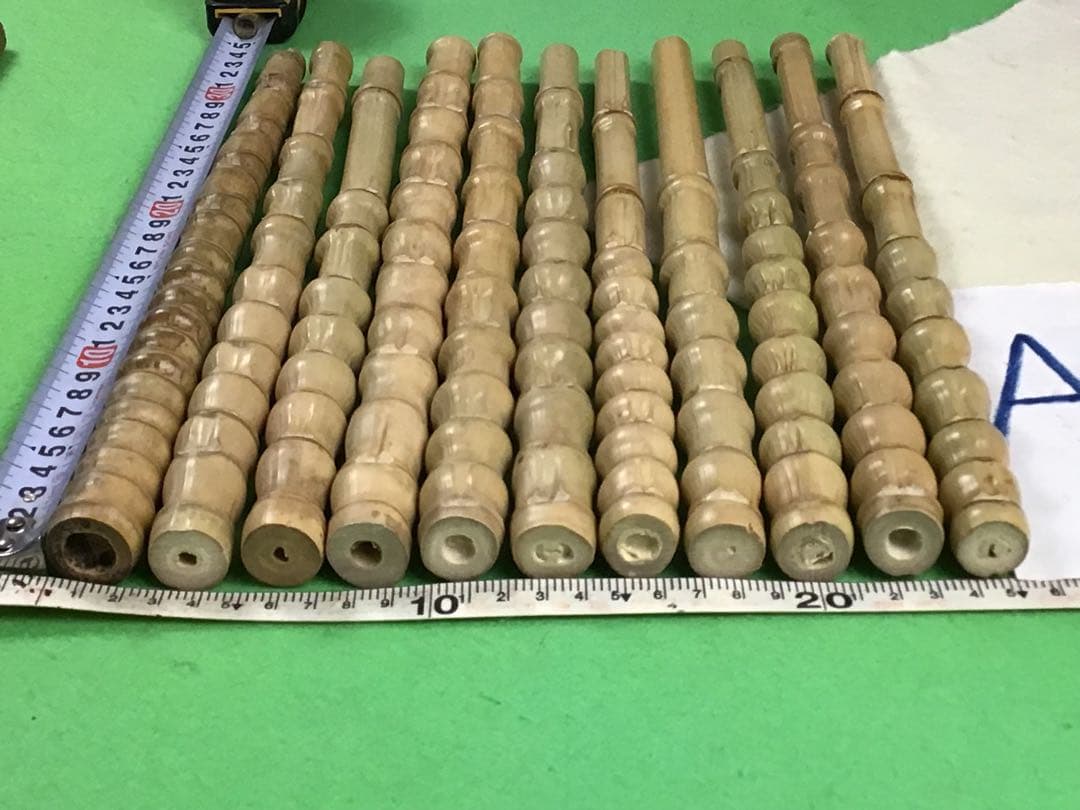 釣り具・その他グリップ用布袋竹「中太・極上物・芽取り済み」11本セットA