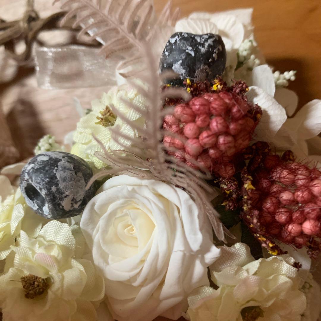 ワークショップに展示♡マルベリーとユーカリの実が可愛い♬