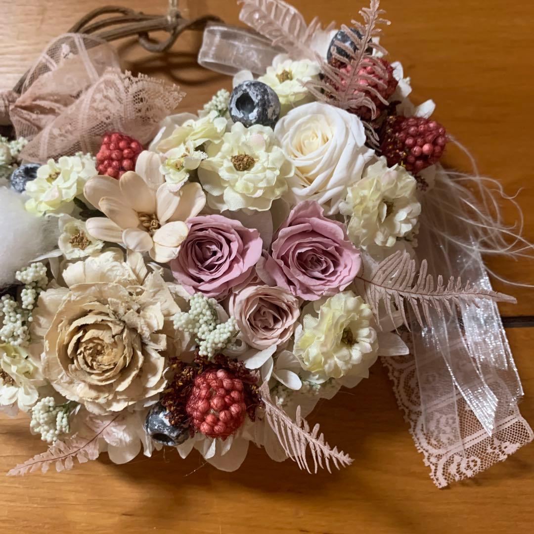 ワークショップに展示♡マルベリーとユーカリの実が可愛い♬