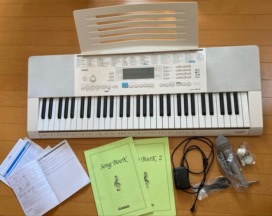 Casio カシオ 光ナビゲーションキーボード　LK-223