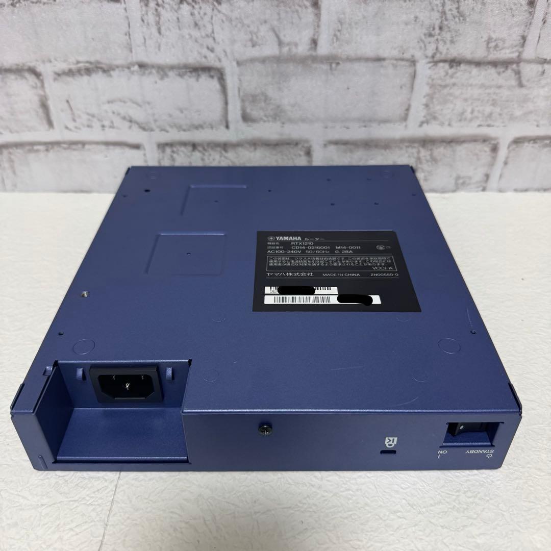 【極美品・初期化済み】YAMAHA RTX1210 VPNルーター