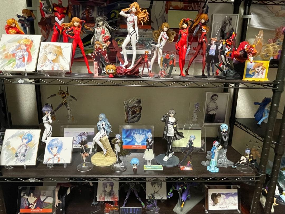 エヴァンゲリオン フィギュア セット EVA アスカ　レイ　マリ　カヲル　箱あり