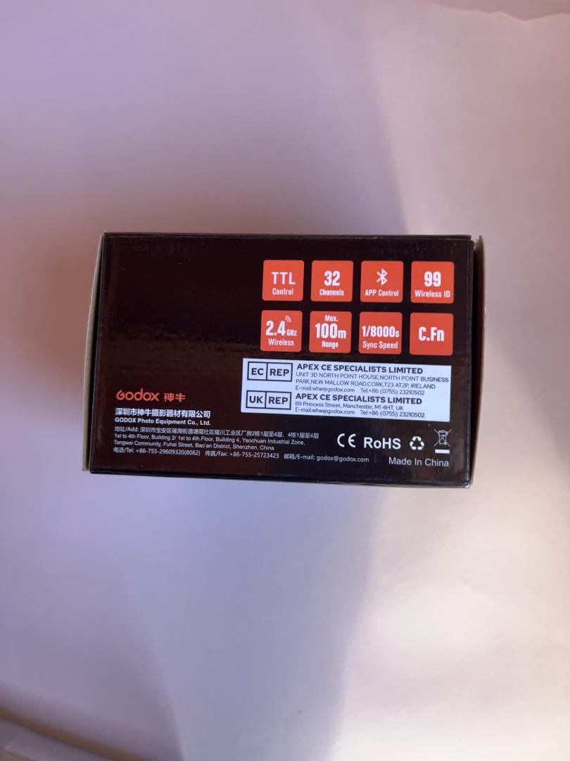 Godox X2T-F ワイヤレスフラッシュトリガー TTL機能