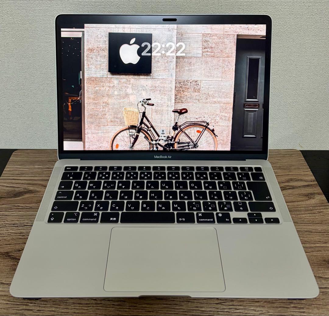 【美品】MacBook Air M1 2020 8GB 256GB 日本語配列