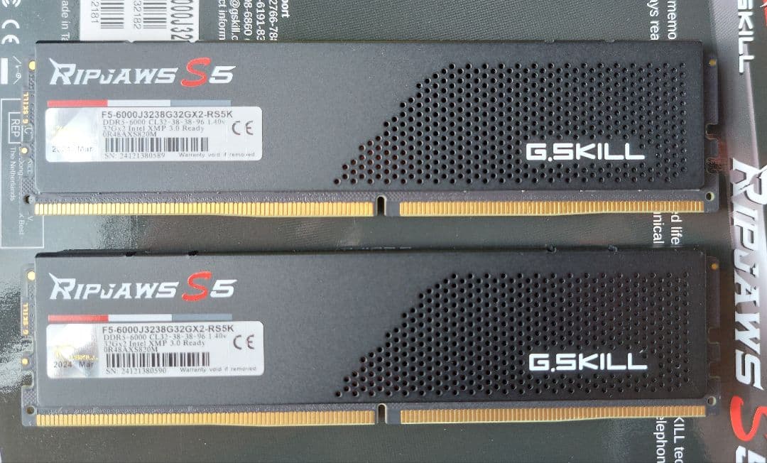 G.SKILL DDR5 PCメモリ 32GB×2枚