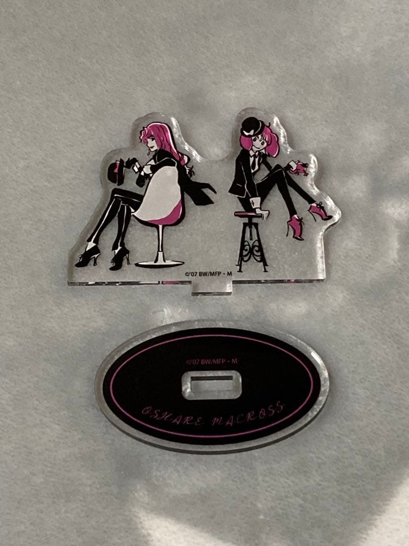 おしゃれまくろす　ミニアクリルスタンド　シェリル&ランカ