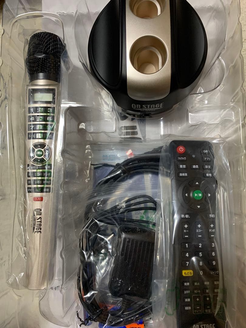 カラオケ　ON STAGE PK-WT120 ワイヤレスマイクセット