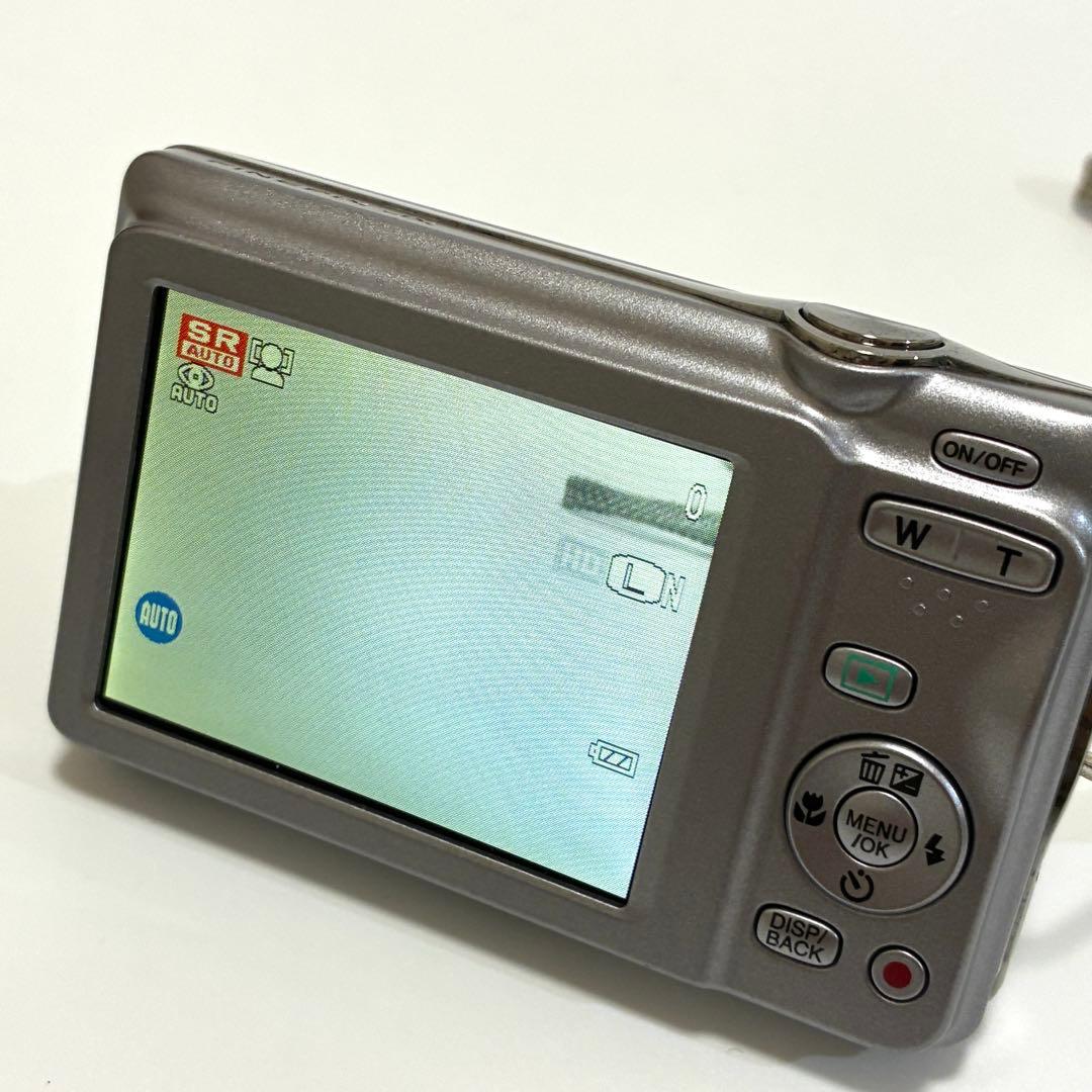 動作確認済み★ 富士フイルム FinePix JX550 デジカメ シルバー