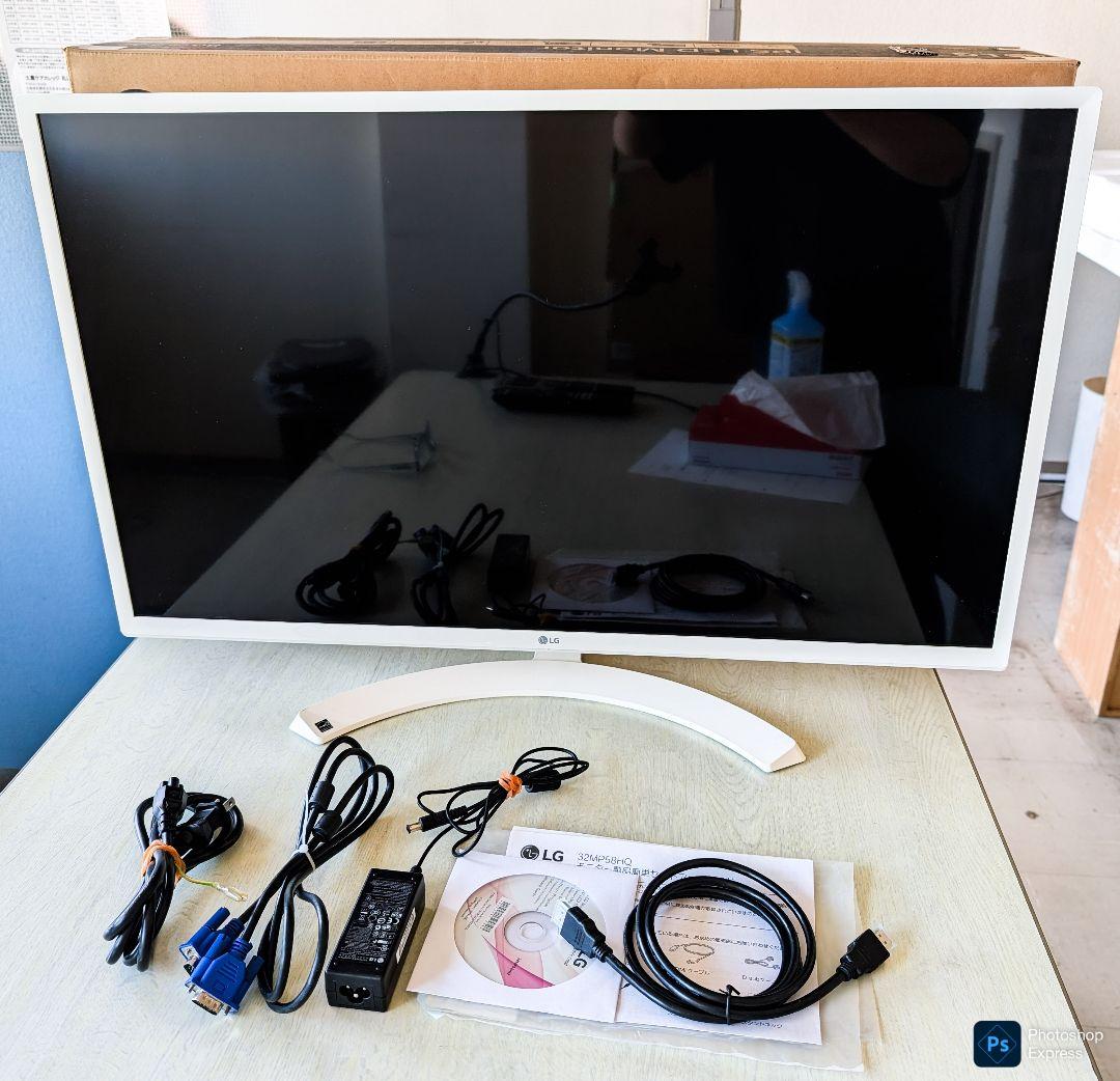 LG ディスプレイモニター 31.5インチ 32MP58