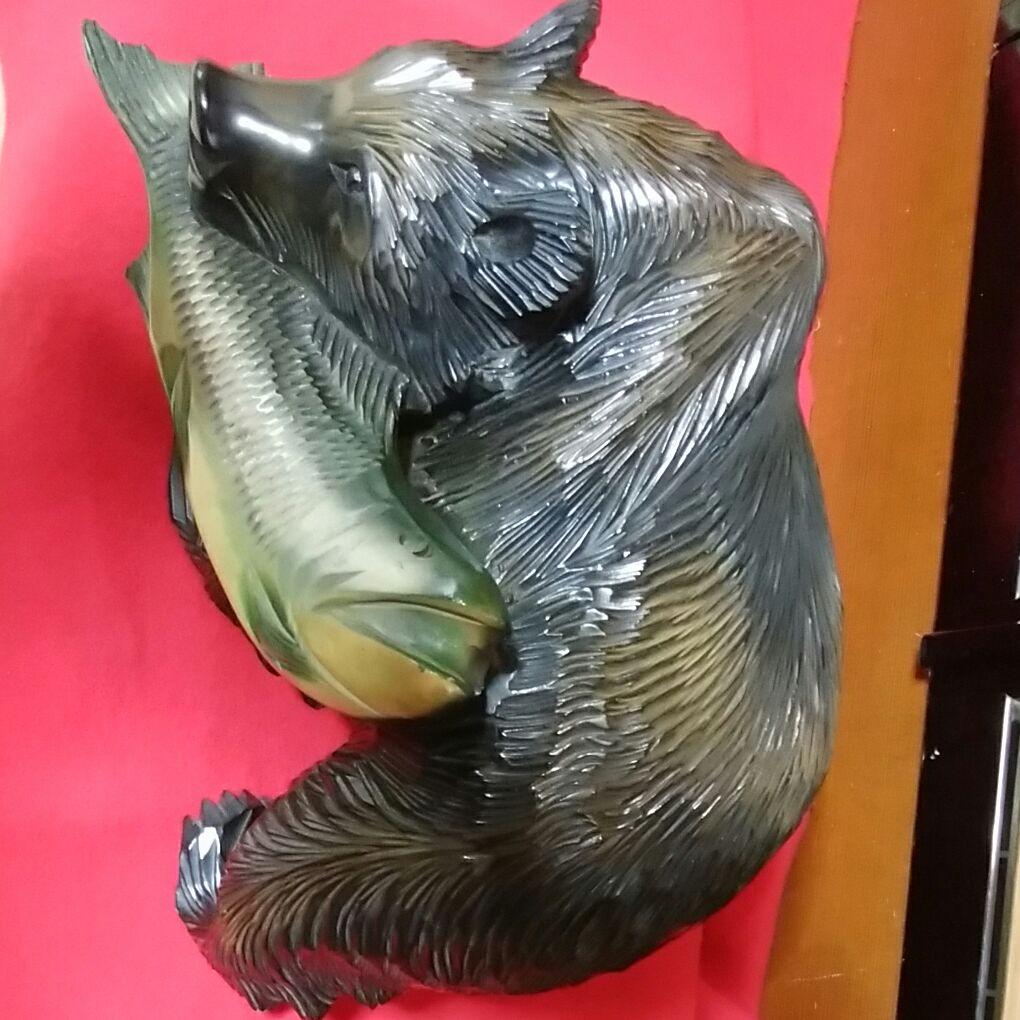 木彫り熊　北海道アイヌ