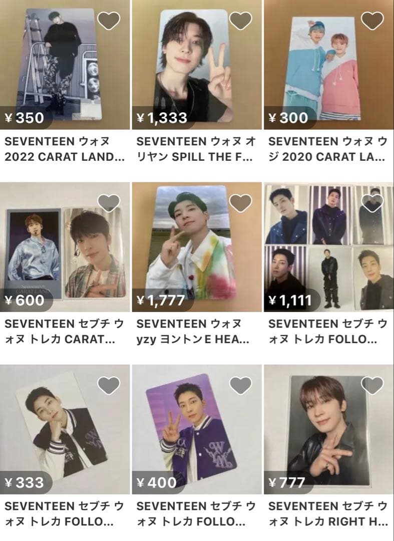 【きゃしー】SEVENTEEN ウォヌ 2024