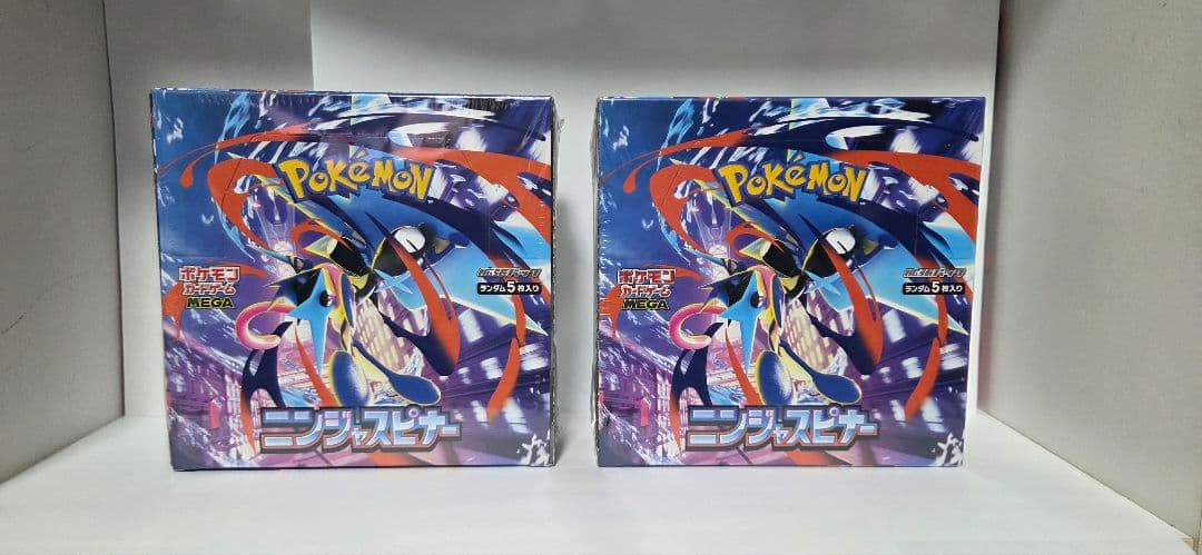 ポケモンカードゲーム　ニンジャスピナー　シュリンク付き2boxセット