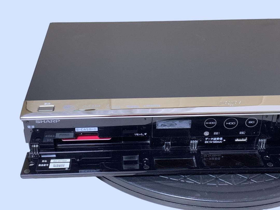 M9901 SHARP/AQUOS☆HDD/BDレコーダー☆BD-W1500
