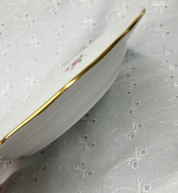 未使用近✨マイセン ベーシックフラワー 2つの花 レット 紫 花①サラダ