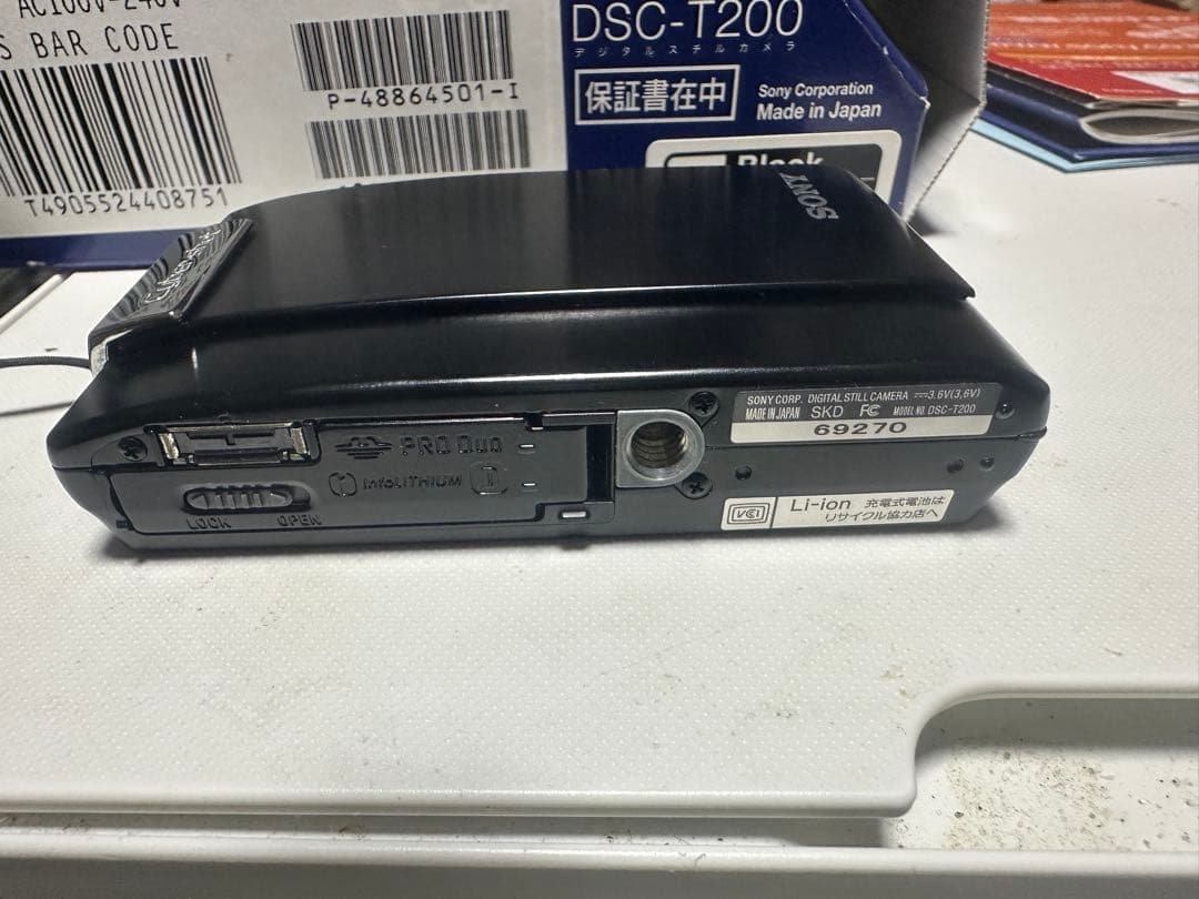 SONY DSC-T200 コンパクトデジタルカメラ