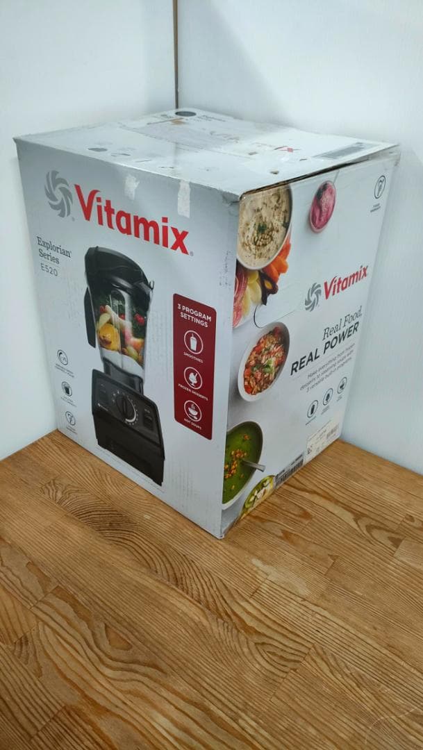 【目立った傷や汚れなし】バイタミックス E520　保証書あり　1648