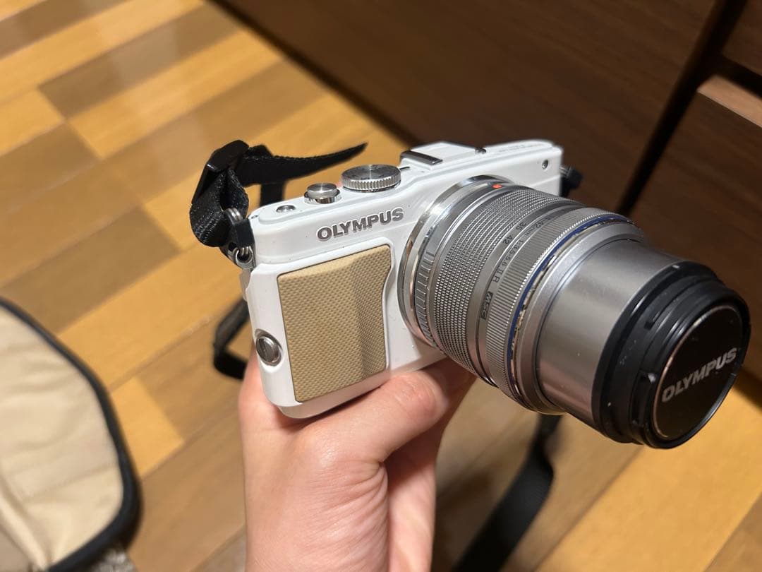 OLYMPUS E-PL5 ホワイト 望遠レンズ付き