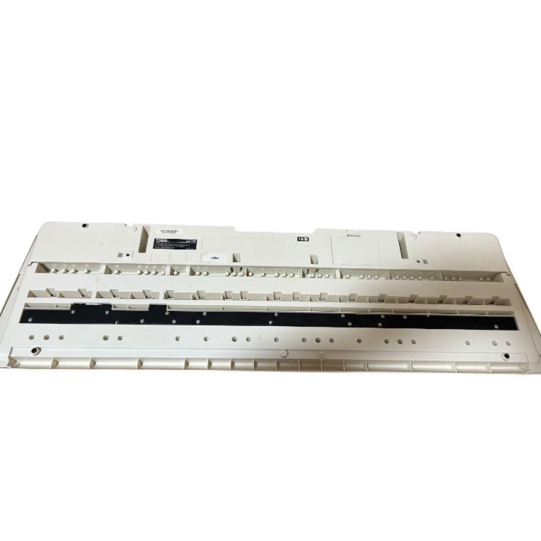 CASIO LK-122 光ナビ 電子キーボード マイク譜面台付
