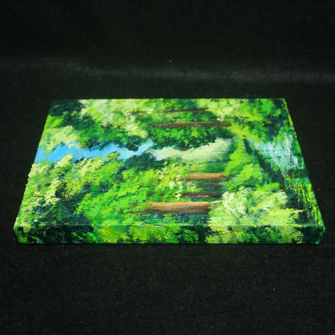 油絵 油彩 油彩画 絵 絵画 F0号【夏】